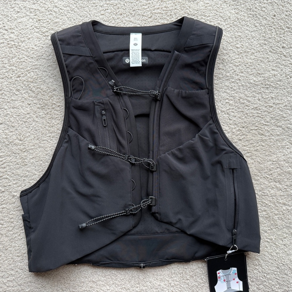 lululemon athletica Black Men's Running Vest